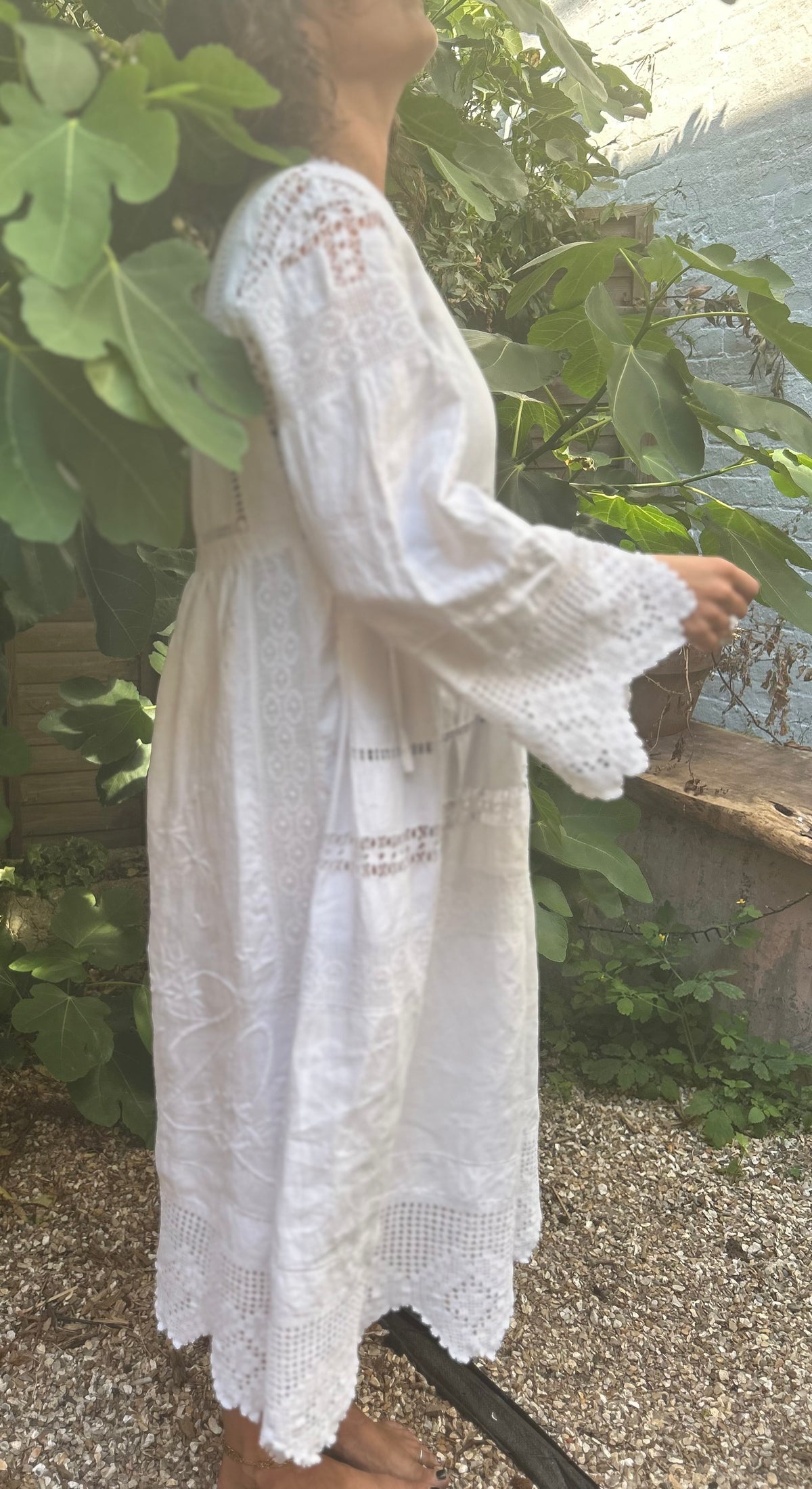 Vintage lace dress -free size